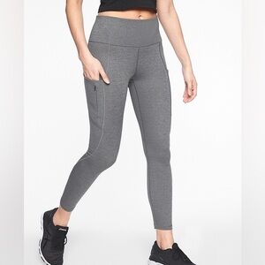 Athleta All In Heathered Grey leggings - XS